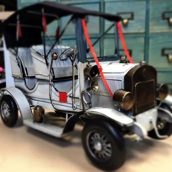 Modern Handicrafts 1924 ford model T Metal Model, White